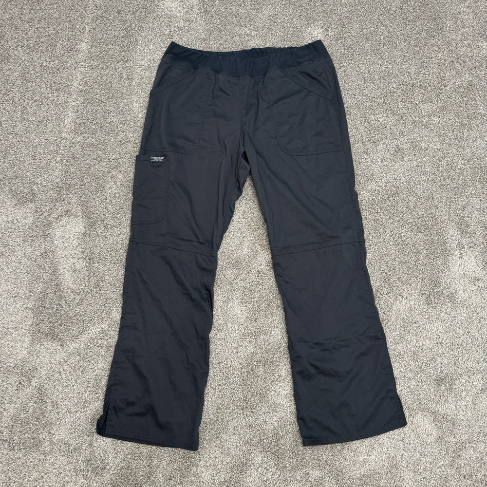 Large Dark Grey Cherokee Scrub Bottoms